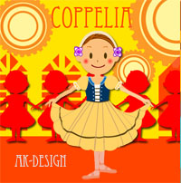 コッペリア Coppelia 子供の有名バレエ演目 子供のはじめてバレエ